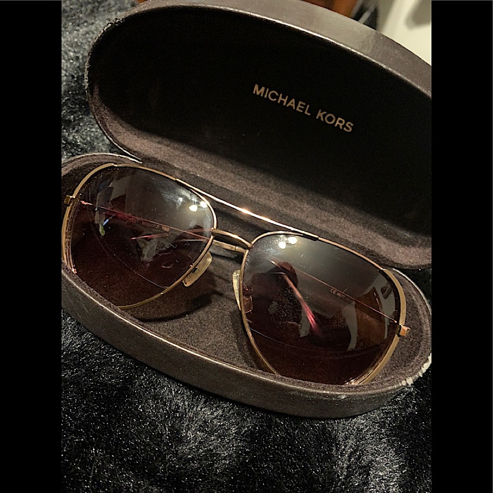 Michael Kors M3001s 780 Rose Gold Sunglasses